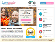 Tablet Screenshot of es.lovepedia.net